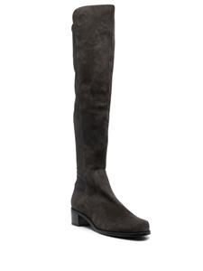 Stuart Weitzman Reverse overknee laarzen - Grijs