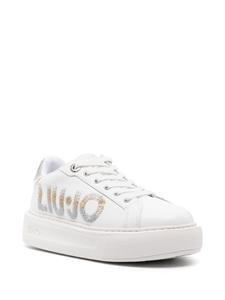 LIU JO Kylie sneakers met pailletten - Wit