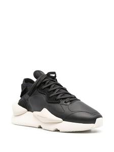 Y-3 Kaiwa leren sneakers - Zwart