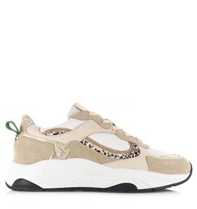 Poelman Lpiva-08poe3 / platino lage sneakers dames