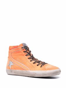 Golden Goose Slide high-top sneakers - Oranje