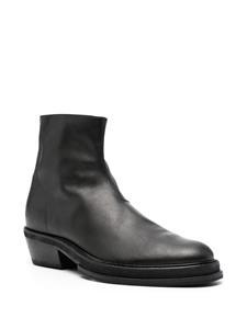 424 Cuban-heel ankle boots - Zwart