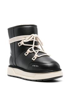 AMIRI Malibu Hi leather ankle boots - Zwart