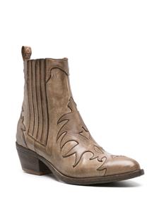 Sartore 45mm leather cowboy boots - Bruin
