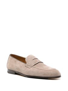 Doucal's penny-slot suede loafers - Beige