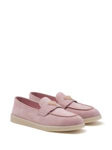 Prada Leren loafers - Roze