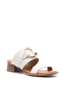 See by Chloé Hana 40mm leather mules - Beige