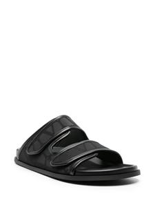 Valentino Garavani VLogo jacquard sandals - Zwart