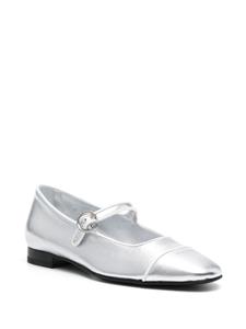 Carel Paris Corail leather ballerina shoes - Zilver