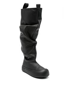 YUME YUME Fisherman knee boots - Zwart