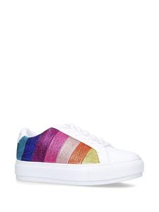Kurt Geiger London Sneakers met regenboogstreep - Wit