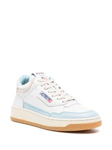 Autry Open Mid leather sneakers - Wit
