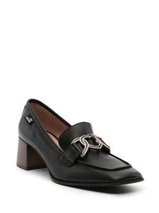 Love Moschino Leren loafers - Zwart