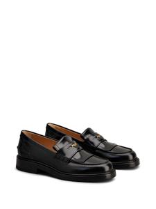 Tod's Loafers met logoplakkaat - Zwart