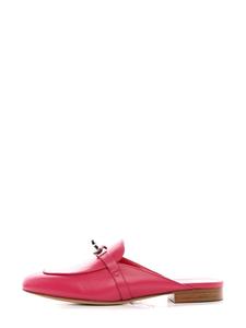 Hermès Pre-Owned pre-owned Oz leather mules - Roze