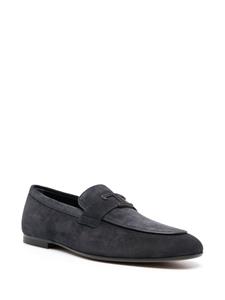 Tod's T Timeless suede loafers - MARINO