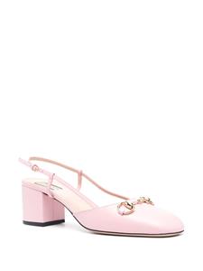 Gucci Horsebit pumps met horsebitdetail - Roze