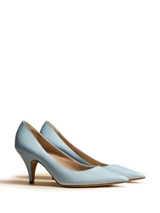 KHAITE The River leren pumps - Blauw