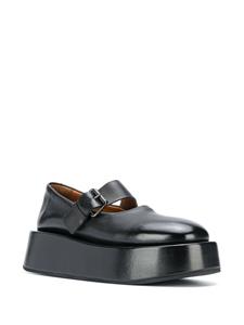 Marsèll Oxford schoenen met plateauzool - Zwart