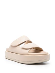 Paloma Barceló touch-strap platform sandals - Beige
