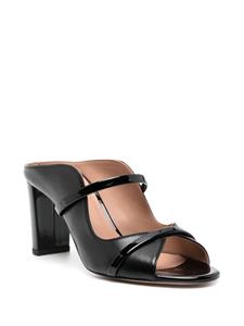 Malone Souliers 70mm leather sandals - Zwart