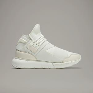 Qasa sneakers - Y-3 - Leer - Beige/Wit