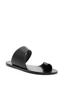 ATP Atelier Centola leather sandals - Zwart