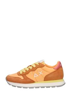 SUN68 Ally Solid Nylon Sneaker Dames Oranje