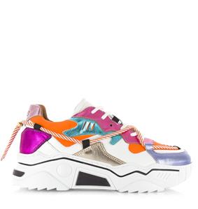 DWRS Label Jupiter orange / multi lage sneakers dames