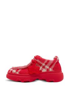 Burberry Geweven loafers - Rood