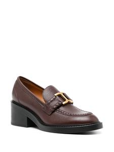 Chloé Marcie leren loafers - Bruin