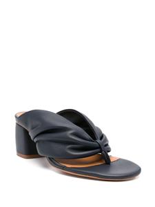 Forte Forte 55mm leather sandals - Blauw