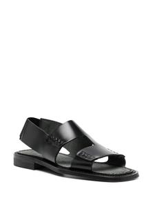Hereu Llaut leather sandals - Zwart