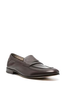 Fratelli Rossetti penny-slot leather loafers - Bruin