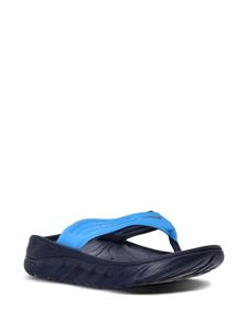 HOKA Ora Recovery teenslippers - Blauw