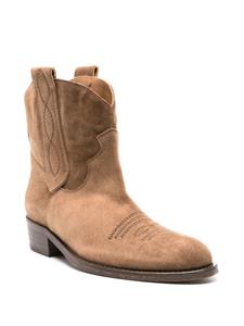 Via Roma 15 4035 ankle-length suede boots - Bruin
