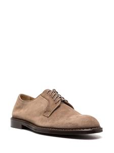 Doucal's Suède derby veterschoenen - Beige