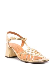 Chie Mihara Lantes 65mm leather sandals - Goud