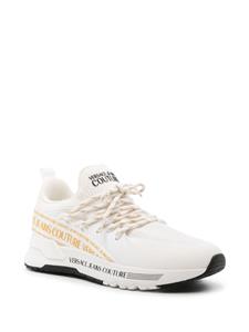 Versace Jeans Couture Dynamic sneakers met logoband - Wit