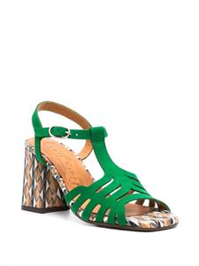 Chie Mihara Pesca sandalen met geometrische print - Groen