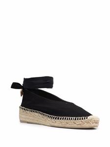 Castañer Karenina espadrilles met sleehak - Zwart