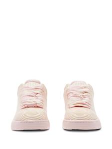 Burberry Check Knit Box sneakers - Roze