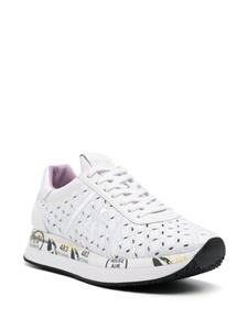 Premiata Conny broderie anglaise sneakers - Wit