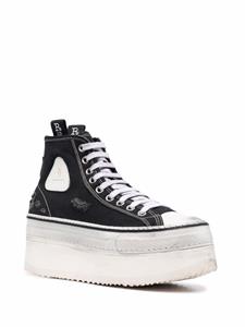 R13 High-top sneakers - Zwart