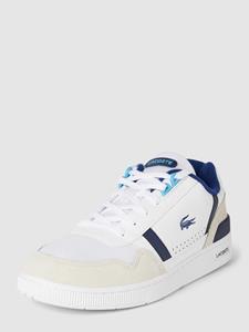 Lacoste Leren sneakers met contrastgarnering, model 'T-CLIP'