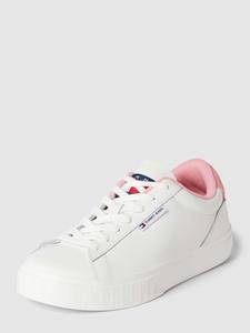 Tommy Jeans Leren sneakers met labeldetail