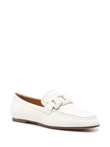 Tod's Kate leather loafers - Wit