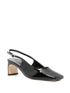 Aeyde 60mm patent leather pumps - Zwart