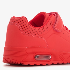 Blue Box jongens sneakers rood met airzool