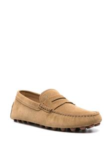 Tod's Gommino Driving suede loafers - Bruin